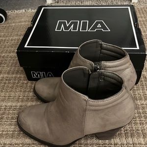 MIA. Gelled Booties. Worn before.